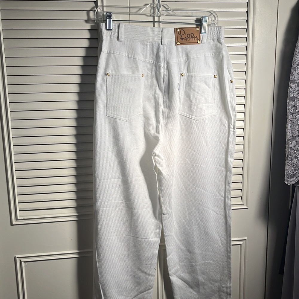 Lilly Pulitzer Jeans ! 12 Original Lilly P! All Jean Features, Brass Grommets - Picture 3 of 4